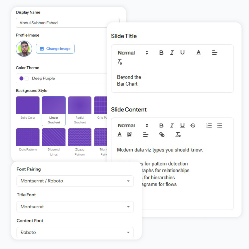 Customize your design